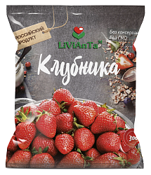 Клубника замороженная "LiViAnTa" 300 гр
