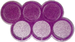 Форма для леденцов "Погремушка круг" 5,5 см